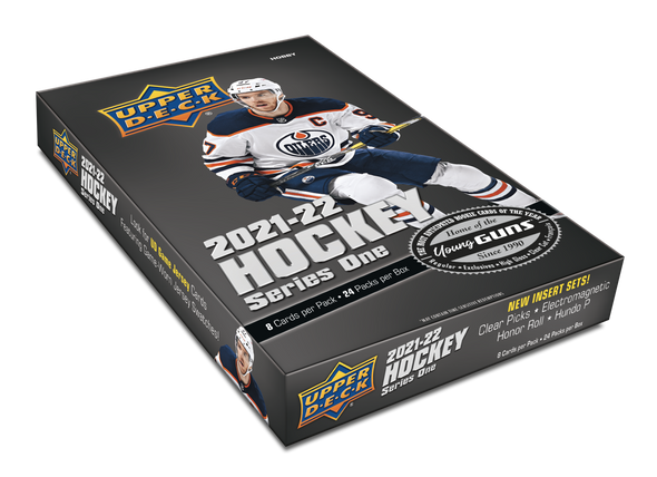 2021-22 Upper Deck Series 1 Hockey Hobby Box available at 401 Games Canada