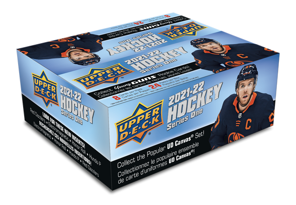 2021-22 Upper Deck Series 1 Hockey Retail Box available at 401 Games Canada