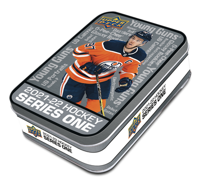 2021-22 Upper Deck Series 1 Hockey Tin available at 401 Games Canada