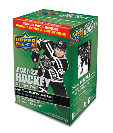 2021-22 Upper Deck Series 2 Hockey Blaster Box available at 401 Games Canada