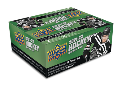 2021-22 Upper Deck Series 2 Hockey Retail Box available at 401 Games Canada