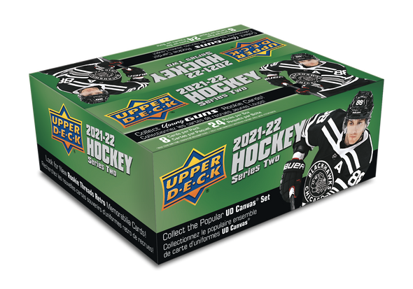 2021-22 Upper Deck Series 2 Hockey Retail Box available at 401 Games Canada