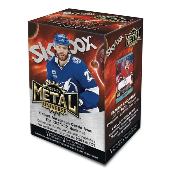 2021-22 Upper Deck Skybox Metal Universe Hockey Blaster Box available at 401 Games Canada