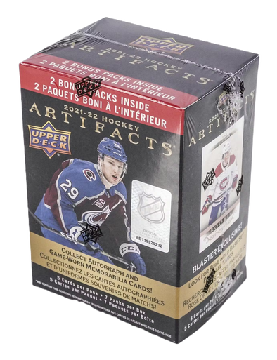 2021-22 Upper Deck Artifacts Hockey Blaster Box