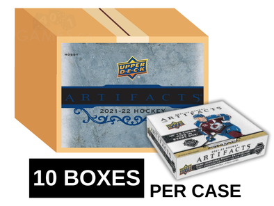 2021-22 Upper Deck Artifacts Hockey Hobby 10 Box Case