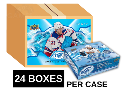 2021-22 Upper Deck Ice Hockey Hobby 24 Box Master Case