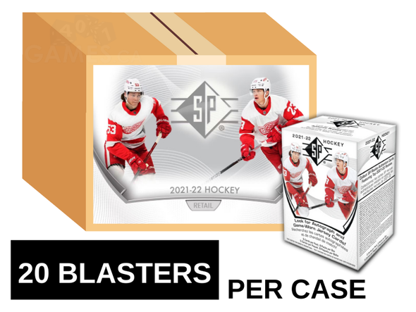 2021-22 Upper Deck SP Hockey Blaster 20 Box Case