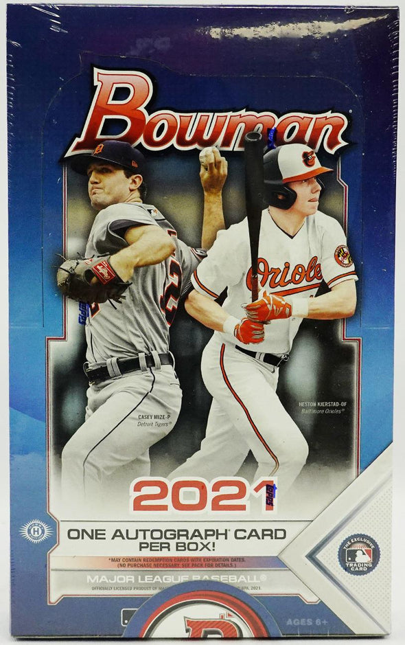 2021 Bowman Baseball Hobby Box available at 401 Games Canada