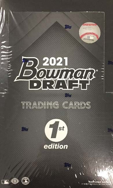 2021 Bowman Draft Baseball First Edition Hobby Box available at 401 Games Canada