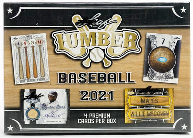 2021 Leaf Lumber Baseball Hobby Box available at 401 Games Canada