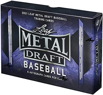 2021 Leaf Metal Draft Baseball Hobby Box available at 401 Games Canada