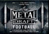 2021 Leaf Metal Draft Football Hobby Box available at 401 Games Canada