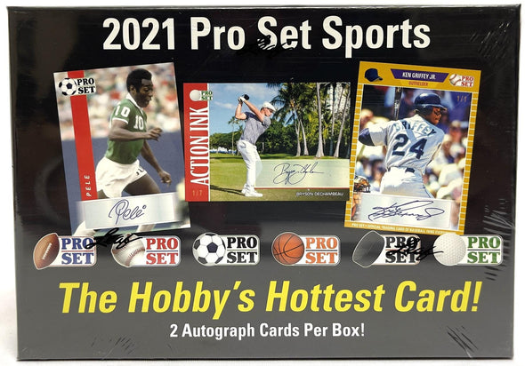 2021 Leaf Pro Set Multi-Sport Hobby Box available at 401 Games Canada