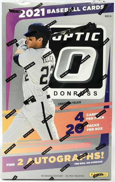 2021 Panini Donruss Optic Baseball Hobby Box available at 401 Games Canada