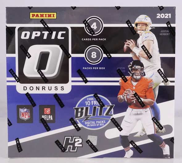 2021 Panini Donruss Optic Football H2 Hobby Hybrid Box available at 401 Games Canada