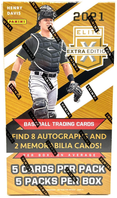 2021 Panini Elite Extra Edition Baseball Hobby Box available at 401 Games Canada