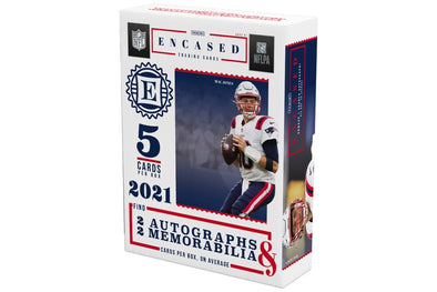 2021 Panini Encased Football Hobby Box available at 401 Games Canada