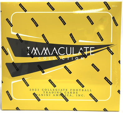 2021 Panini Immaculate Collegiate Football Hobby Box available at 401 Games Canada