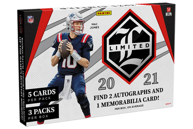 2021 Panini Limited Football Hobby Box available at 401 Games Canada