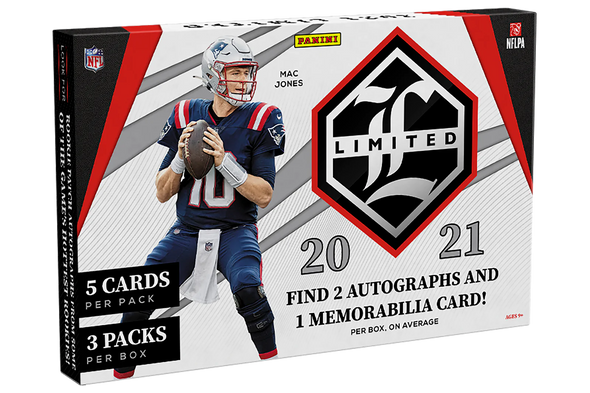 2021 Panini Limited Football Hobby Box available at 401 Games Canada