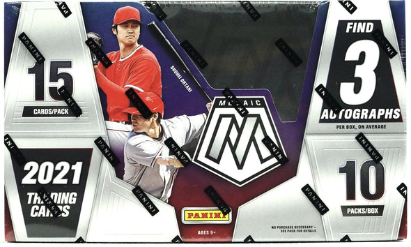 2021 Panini Mosaic Baseball Hobby Box available at 401 Games Canada