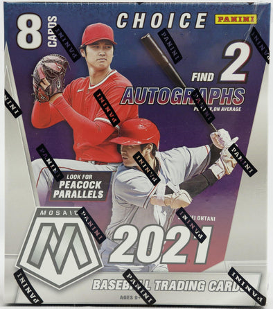 2021 Panini Mosaic Choice Baseball Box available at 401 Games Canada