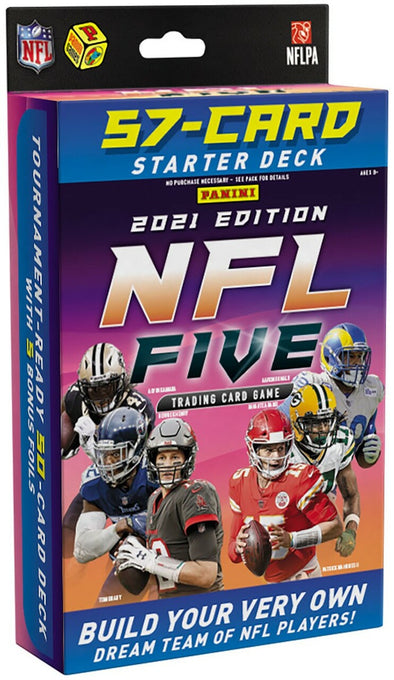 2021 Panini NFL Five Football Starter Deck available at 401 Games Canada