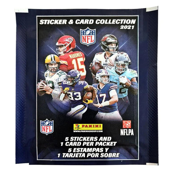 2021 Panini NFL Sticker Pack available at 401 Games Canada