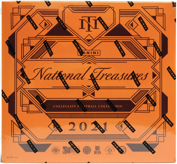 2021 Panini National Treasures College Football Hobby Box available at 401 Games Canada