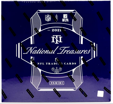 2021 Panini National Treasures Football Hobby Box available at 401 Games Canada