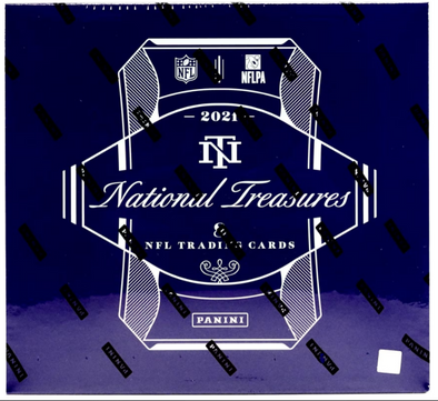 2021 Panini National Treasures Football Hobby Case (4 Boxes) available at 401 Games Canada