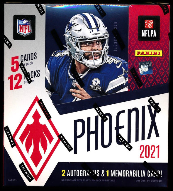 2021 Panini Phoenix Football Hobby Box available at 401 Games Canada