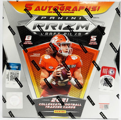 2021 Panini Prizm Draft Picks College Football Hobby Box available at 401 Games Canada