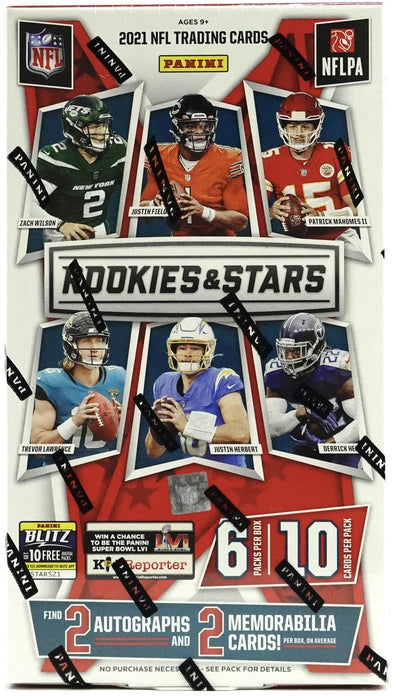 2021 Panini Rookies & Stars Football Hobby Box available at 401 Games Canada