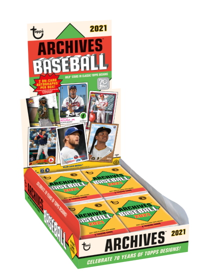 2021 Topps Archives Baseball Hobby Box available at 401 Games Canada