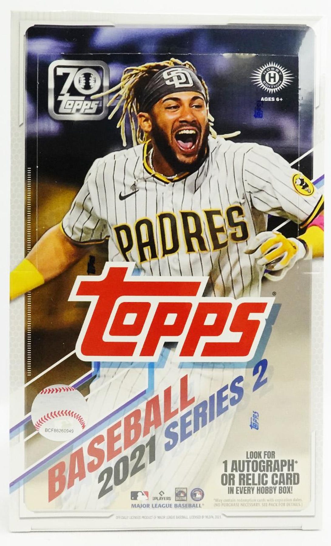 2021 Topps Chrome Baseball HTA Jumbo Hobby Box