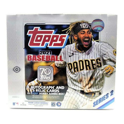 2021 Topps Baseball Series 2 Jumbo Box available at 401 Games Canada