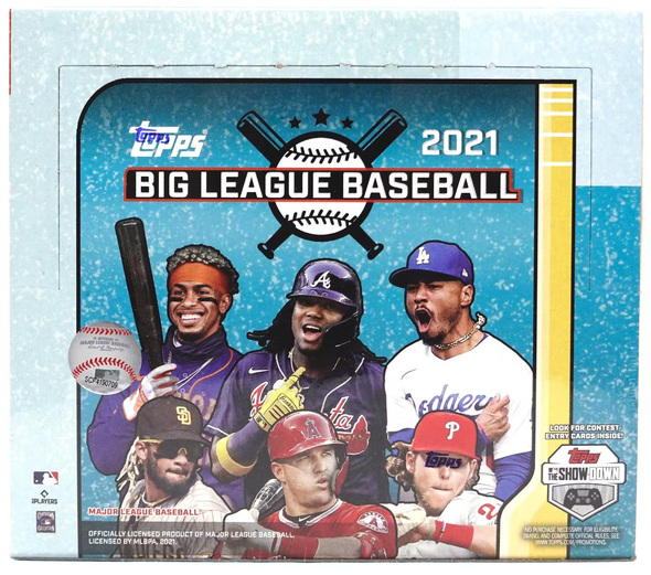 2021 Topps Big League Baseball Hobby Box available at 401 Games Canada