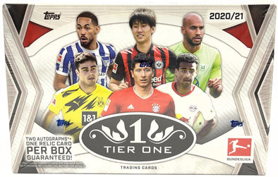 2021 Topps Bundesliga Soccer Tier One Hobby Box available at 401 Games Canada