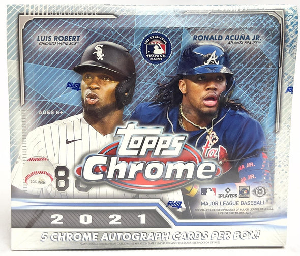 2021 Topps Chrome Baseball Jumbo Box available at 401 Games Canada