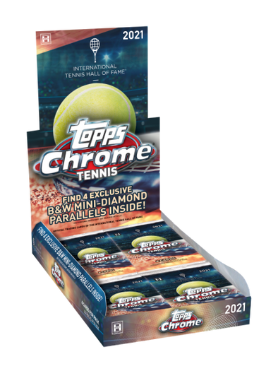 2021 Topps Chrome Tennis Hobby Lite Box available at 401 Games Canada