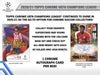 2021 Topps Chrome UEFA Champions League Soccer Hobby Box available at 401 Games Canada