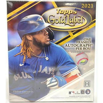 2021 Topps Gold Label Baseball Hobby Box available at 401 Games Canada