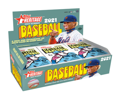 2021 Topps Heritage High Number Baseball Hobby Box available at 401 Games Canada