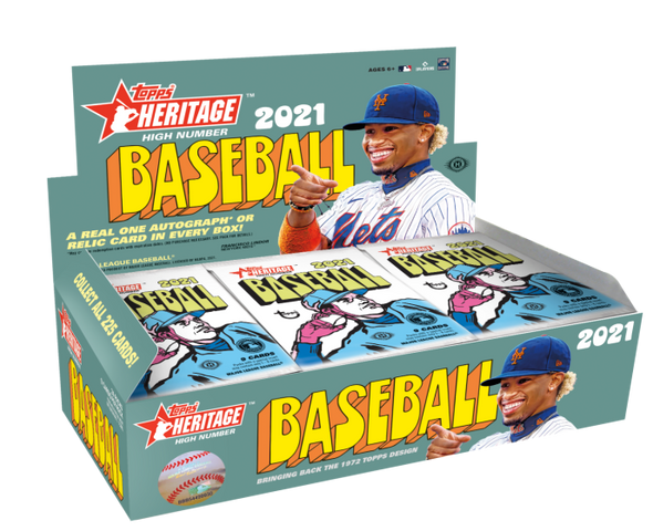 2021 Topps Heritage High Number Baseball Hobby Box available at 401 Games Canada