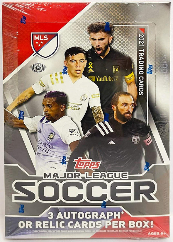 2021 Topps MLS Soccer Hobby Box available at 401 Games Canada