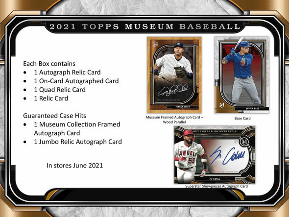 2021 Topps Museum Collection Baseball Hobby Box available at 401 Games Canada