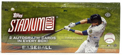 2021 Topps Stadium Club Baseball Hobby Box available at 401 Games Canada