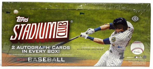 2021 Topps Stadium Club Baseball Hobby Box available at 401 Games Canada