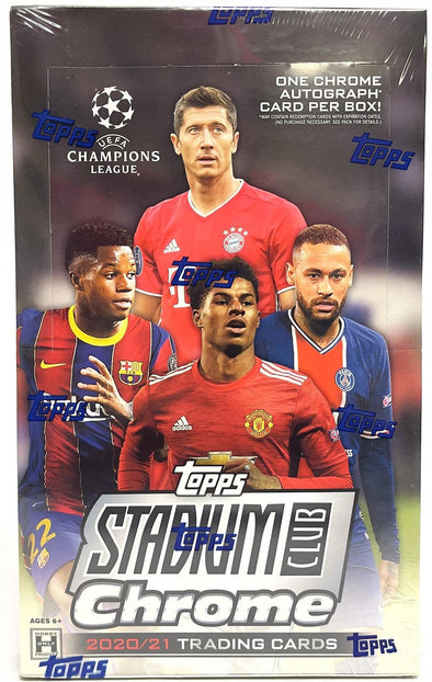 2021 Topps Stadium Club Chrome UEFA Champions League Soccer available at 401 Games Canada